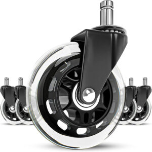 Swan rubber caster wheels