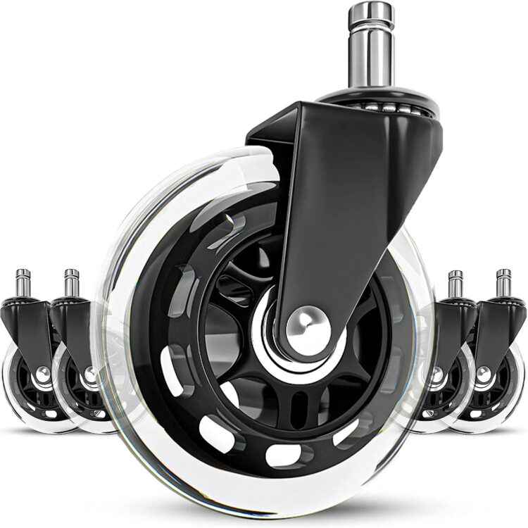 Swan rubber caster wheels